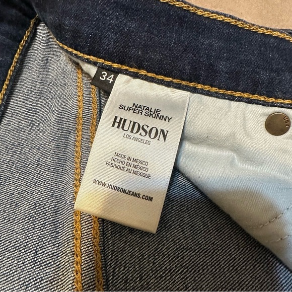 Hudson Ankle Natalie Super Skinny Jeans New - Picture 12 of 14
